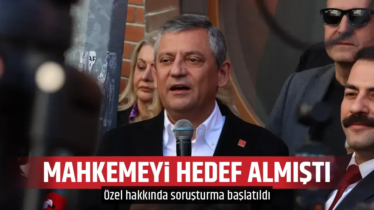 MAHKEMEYİ HEDEF ALMIŞTI