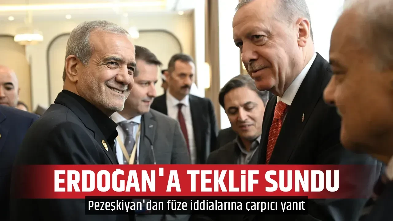 ERDOĞAN'A TEKLİF SUNDU