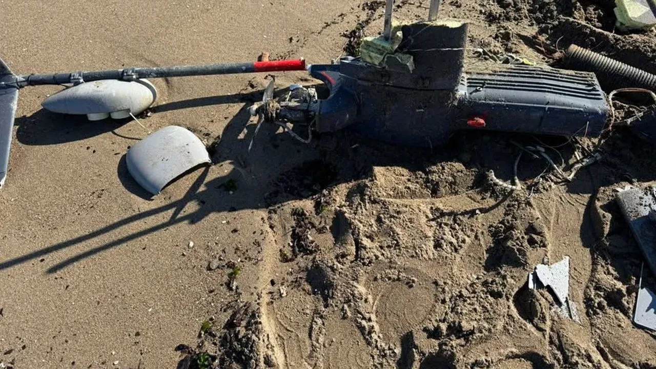 Sakarya'da İHA paniği! Halk plajında bulundu, bölge boşaltıldı