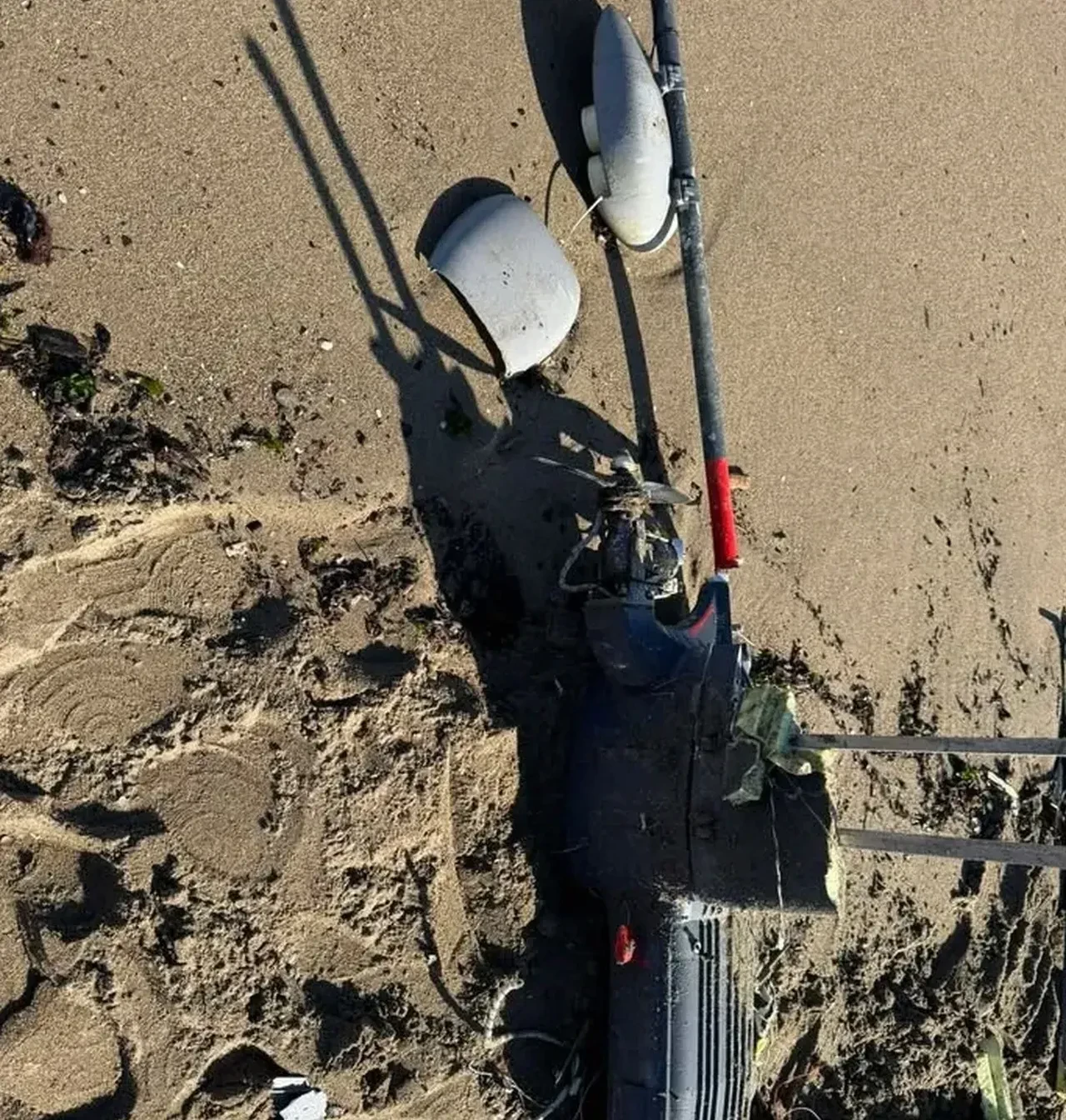 Sakarya'da İHA paniği! Halk plajında bulundu, bölge boşaltıldı