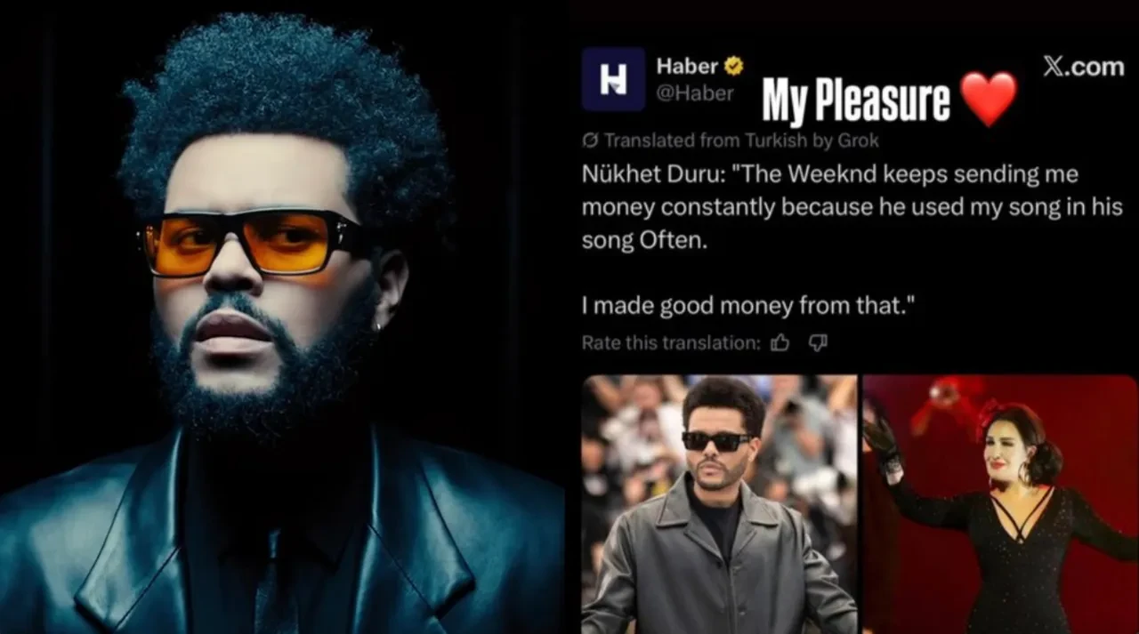 The Weeknd'den Nükhet Duru'ya sürpriz jest! Often itirafı yıllar sonra karşılık buldu