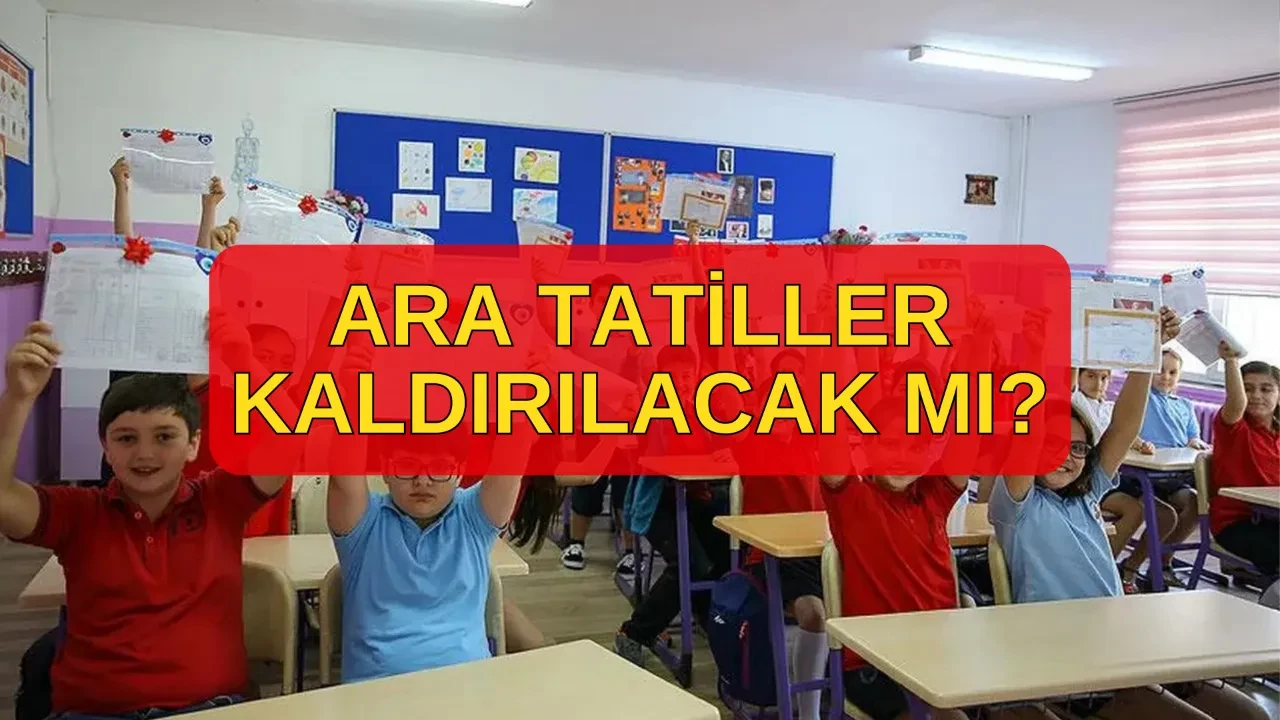 Yusuf Tekin ara tatil açıklaması! Ara tatiller kaldırıldı mı, 13-23 Mart ara tatil yapılacak mı?