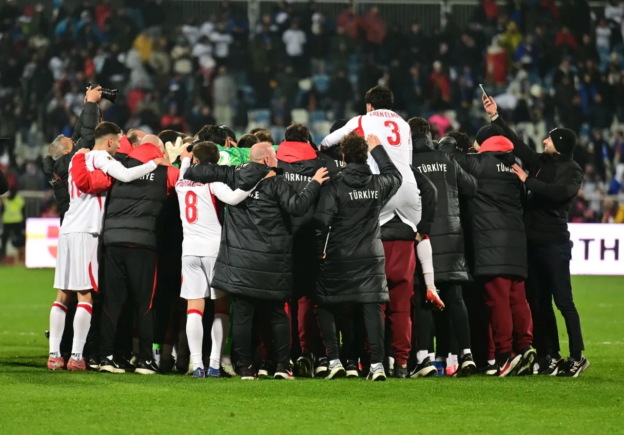 A Milli Takım'ın tarihi Kosova zaferinden en özel anlar!