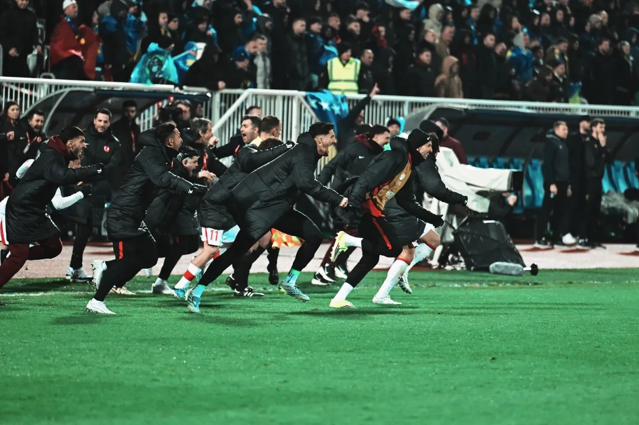 A Milli Takım'ın tarihi Kosova zaferinden en özel anlar!