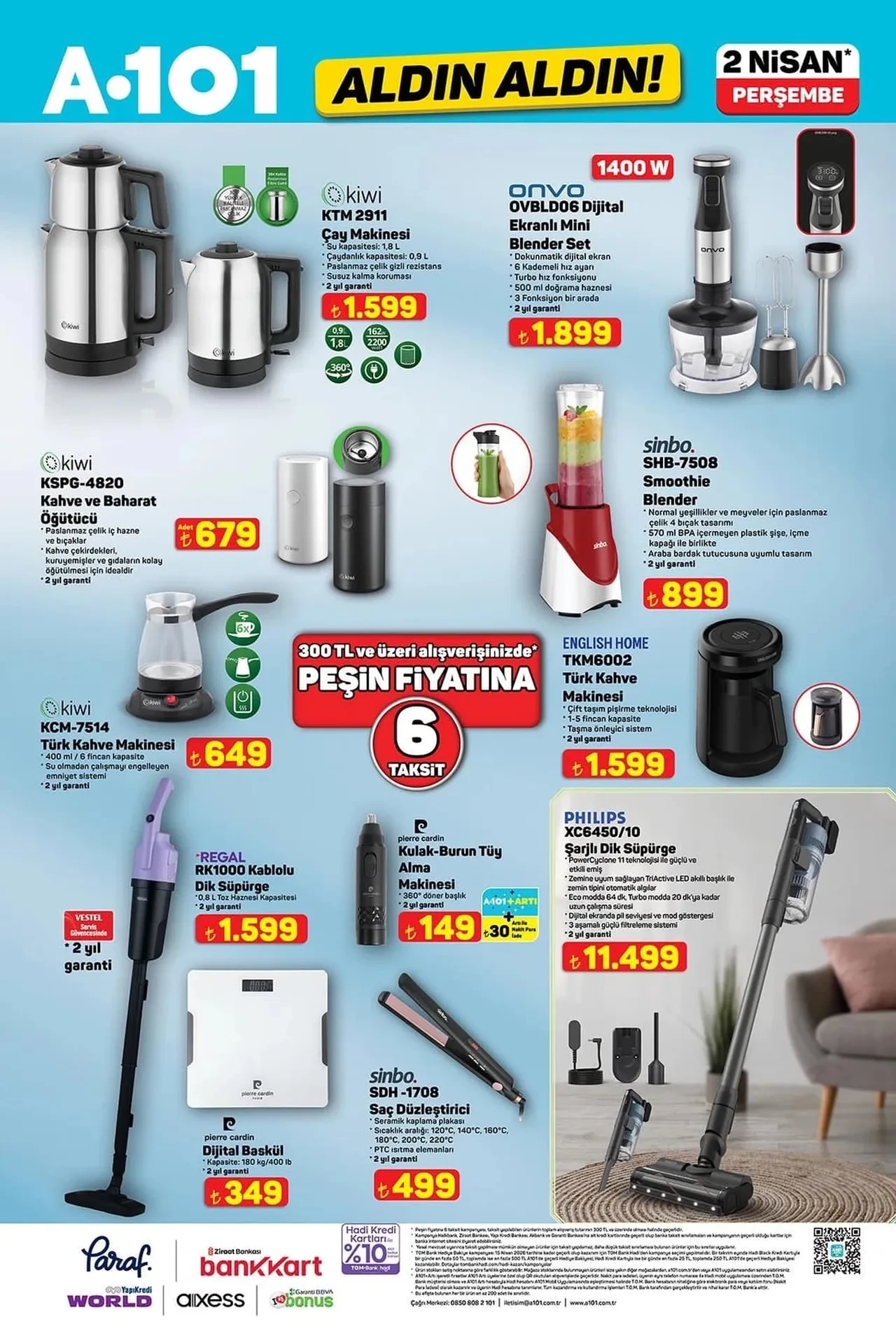 A101 2-9 Nisan aktüel ürünler kataloğu 2026 belli oldu! Çalışma koltuğu, masa, dokuma halı, ütü masası ve elektronik ev aletleri geliyor