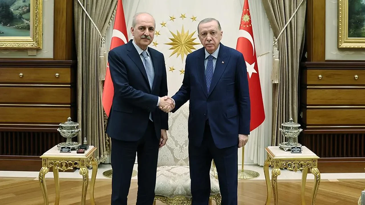 Cumhurbaşkanı Erdoğan, Numan Kurtulmuş ile görüştü! Gündem Terörsüz Türkiye süreci