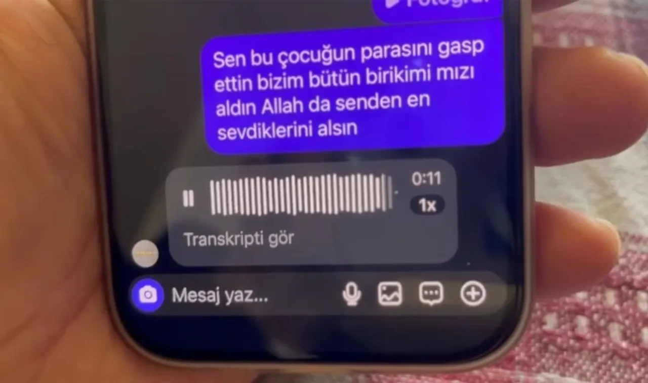 Dolandırıcının mağdurlara attığı sesli mesaj şoke etti: "Senin derdin 1, bizim 50"