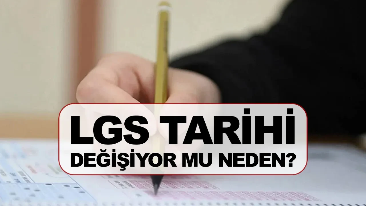 LGS tarihi değişti mi ertelendi mi ne zaman yapılacak? Bakan Yusuf Tekin açıkladı