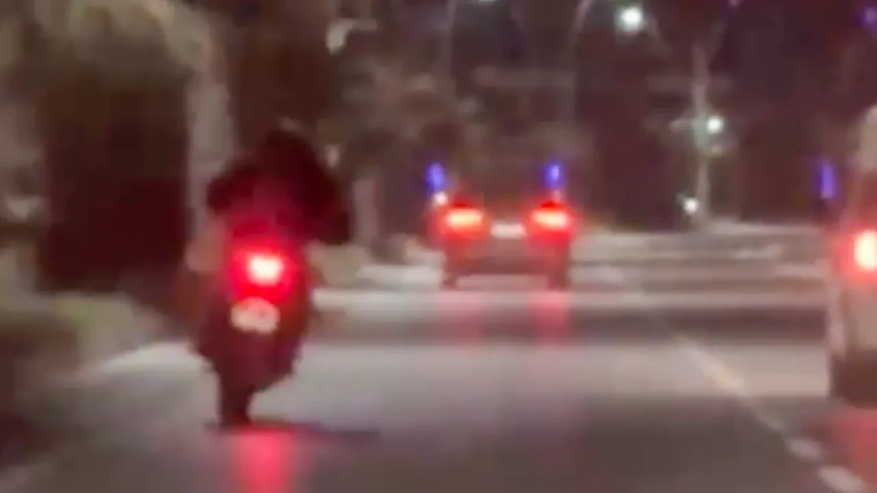 Motorunu insanların üzerine sürüyordu: Trafik teröristi yakalandı