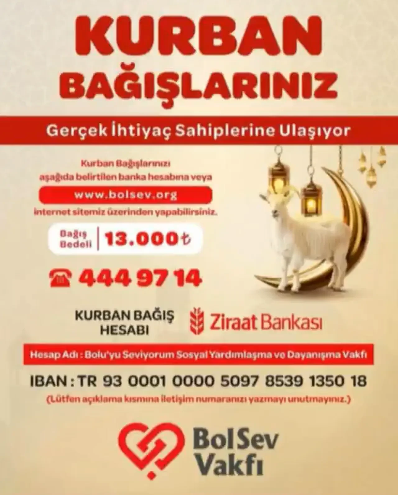 Bolu Belediyesi’nde BOLSEV skandalı patladı: Kurban bağışı toplayıp tek bir kurban bile kesmemişler!