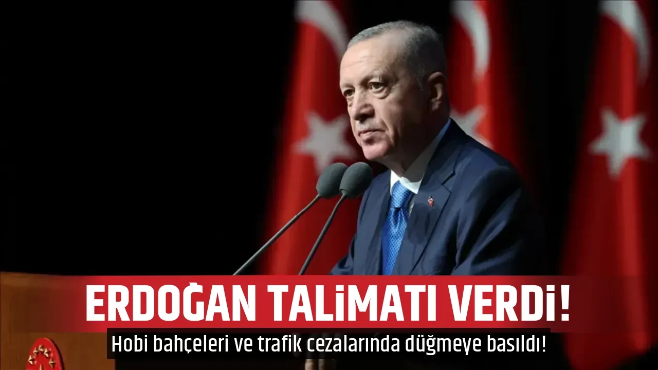 ERDOĞAN TALİMATI VERDİ! 