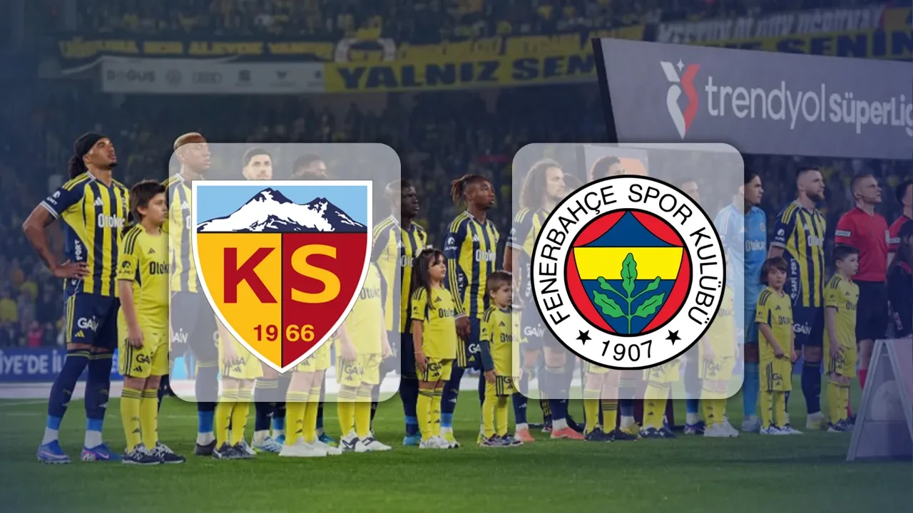 Kayserispor Fenerbahçe maç kadrosu ve muhtemel 11 belli oldu