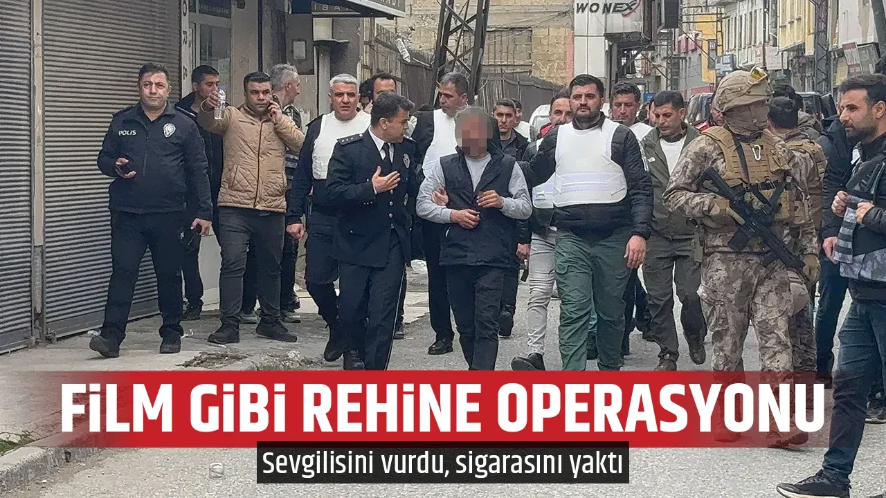 FİLM GİBİ REHİNE OPERASYONU