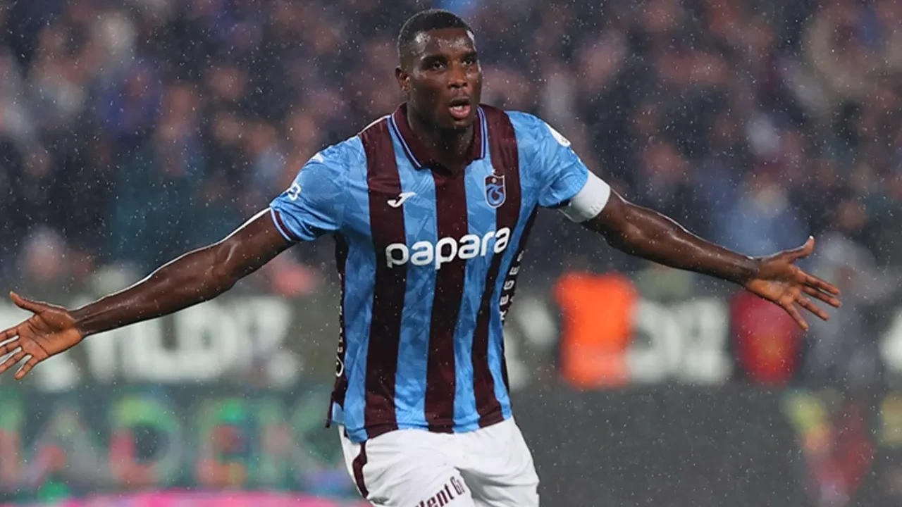 Trabzonspor'da Paul Onuachu depremi: Kadrodan çıkarıldı