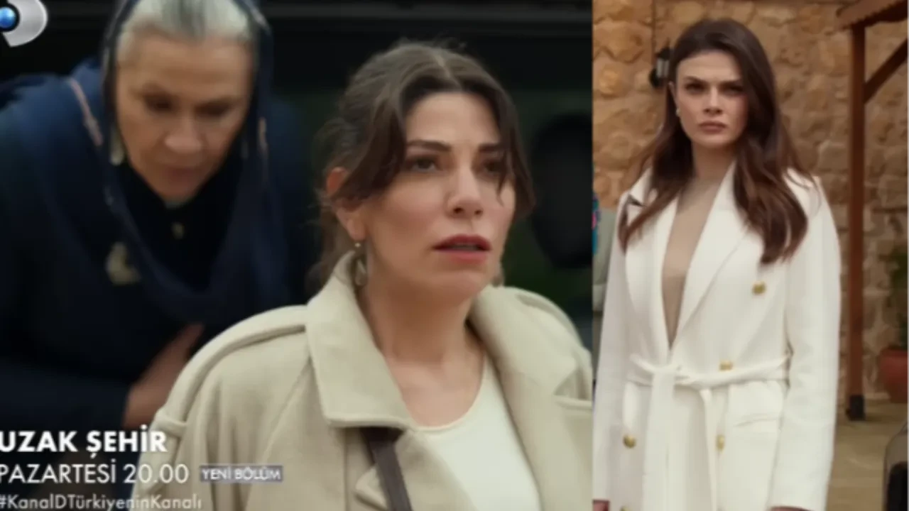 Uzak Şehir dizisinde bomba sahne: Meryem konak'a geliyor! Uzak Şehir dizisi yeni bölümde ortalığı yıkıp geçecek!