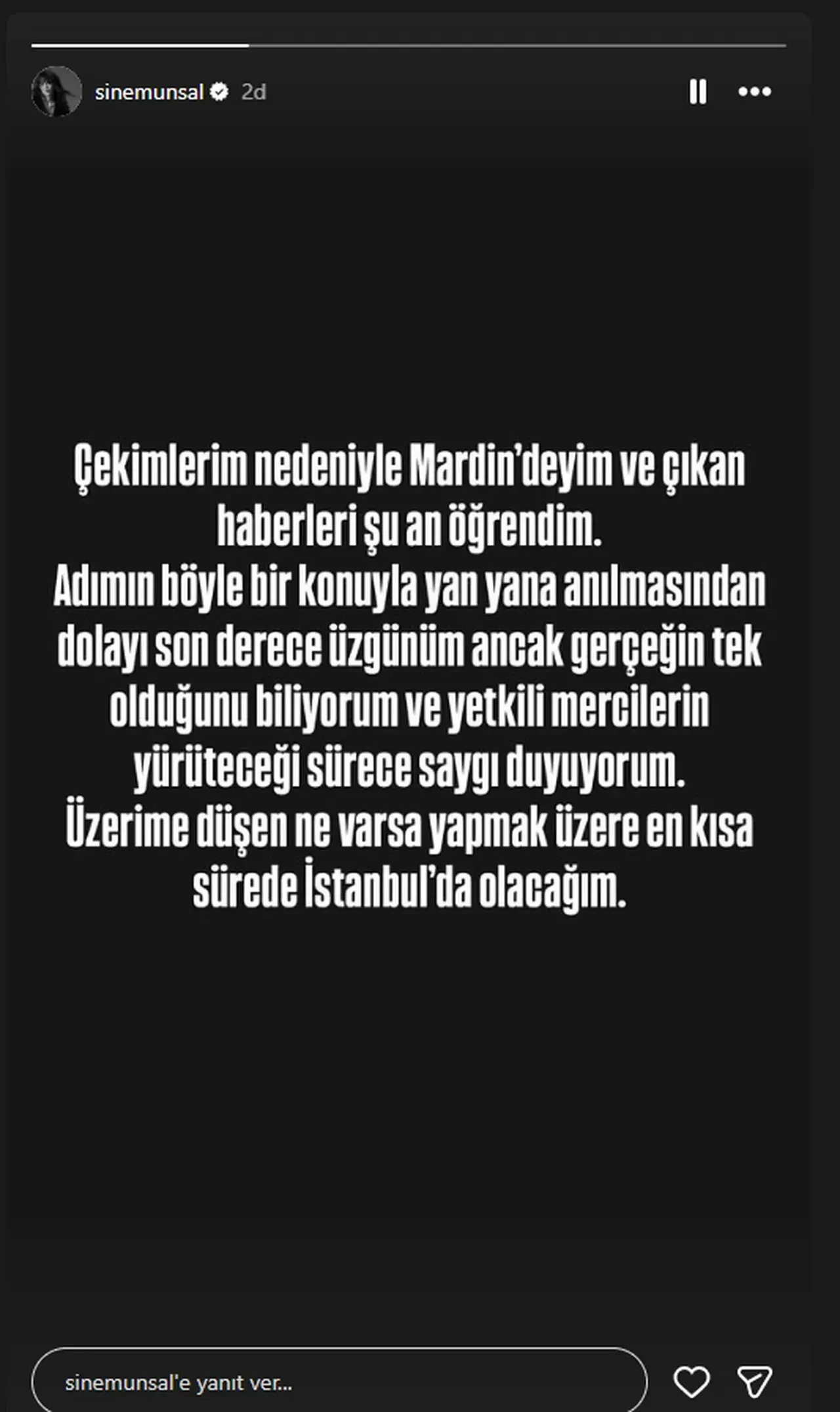 Uzak Şehir ekibi Sinem Ünsal'ı İstanbul'a destekle gönderdi! Herkes canla başla çalıştı
