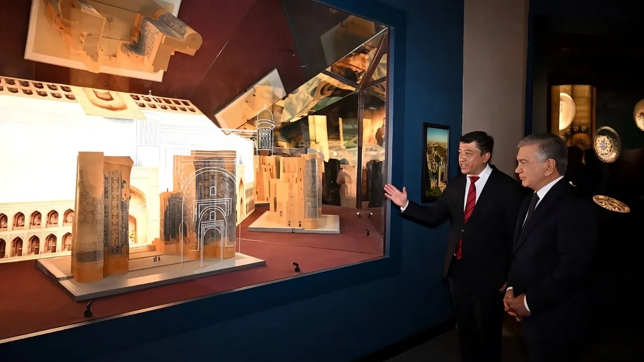 29 günde Türk şirketinden tarihe dokunuş: Taşkent’teki Amir Timur Müzesi yeni yüzüyle kapılarını açtı