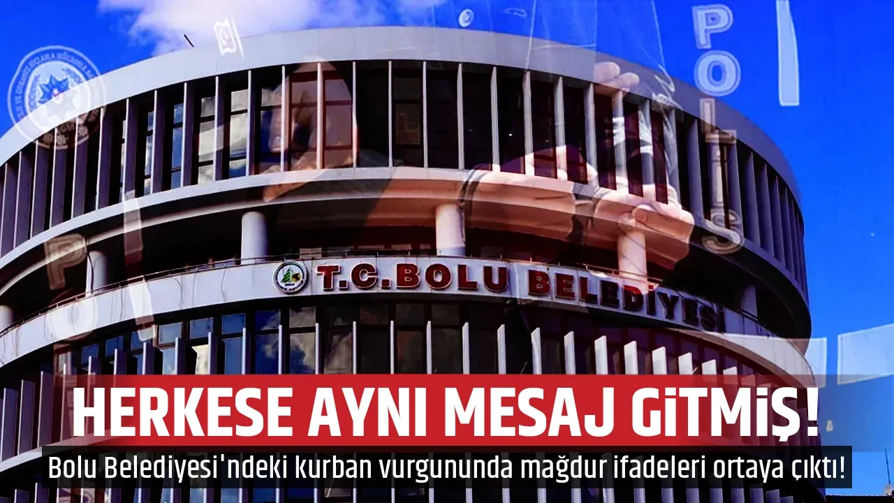 HERKESE AYNI MESAJ GİTMİŞ!