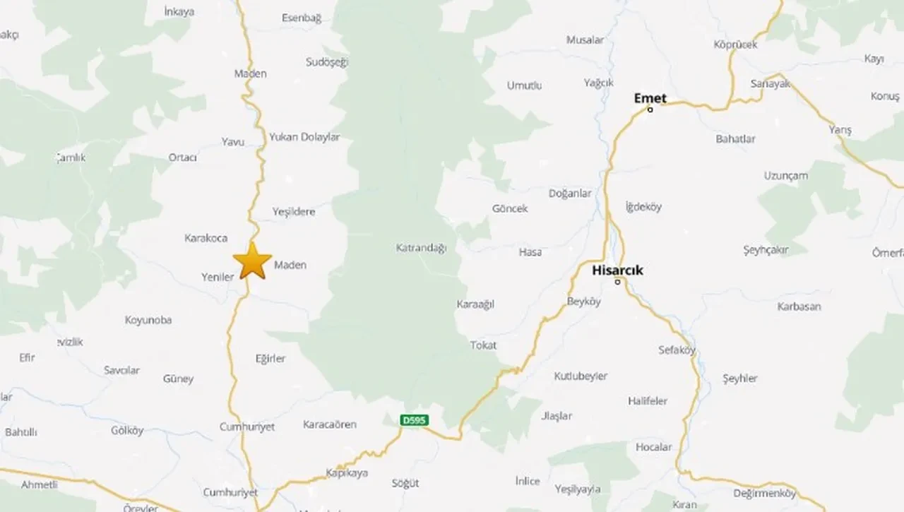 Kütahya'da korkutan deprem: AFAD verileri açıkladı