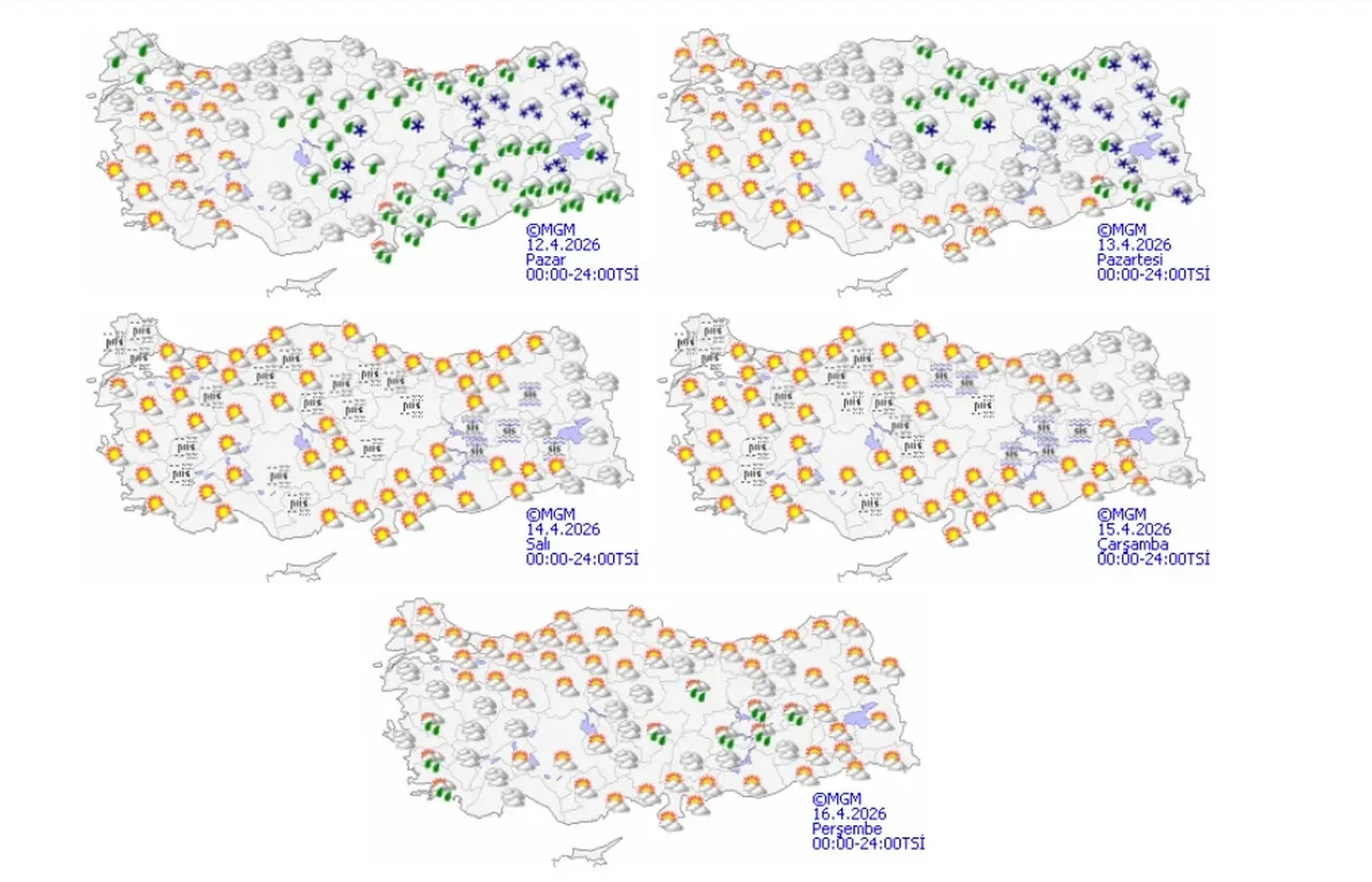 Meteoroloji'den 13 kente sarı kodlu uyarı! Kar yağışı geri döndü