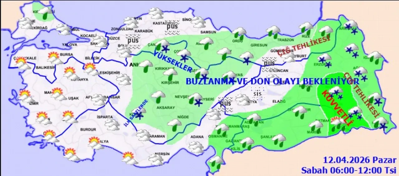 Meteoroloji'den 13 kente sarı kodlu uyarı! Kar yağışı geri döndü