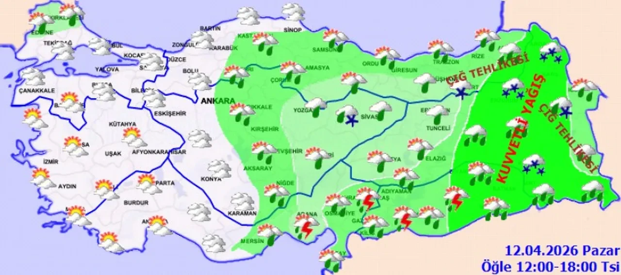 Meteoroloji'den 13 kente sarı kodlu uyarı! Kar yağışı geri döndü
