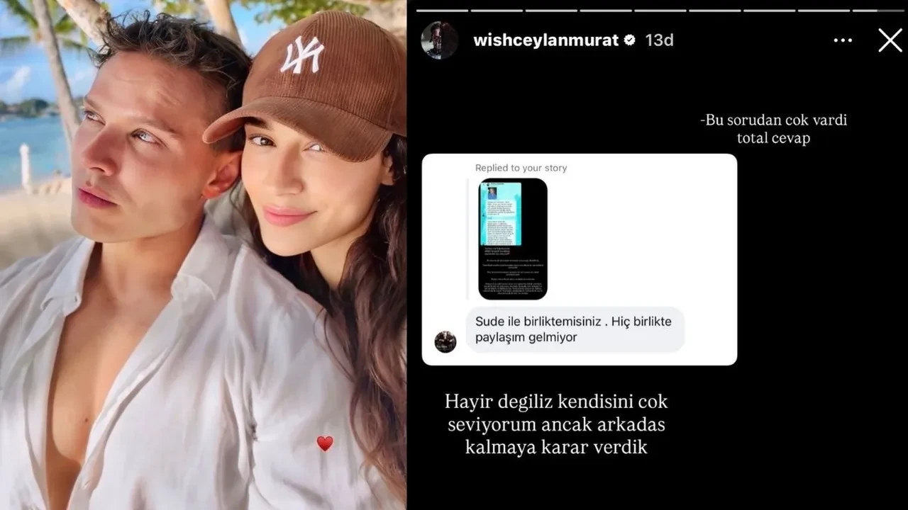 Murat Ceylan ve Sude Zülal Güler aşkı bitti! Ünlü sunucu sosyal medya hesabından ayrıldıklarını açıkladı