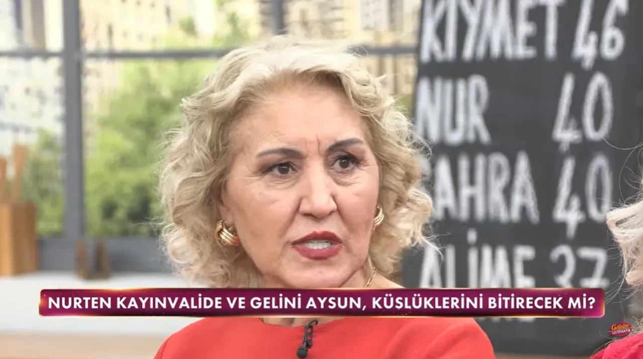Gelinim Mutfakta Nurten ilk günden kriz çıkardı, stüdyoyu terk etti! Nurten Kuşatan Gelinim Mutfakta'yı bırakacak mı?