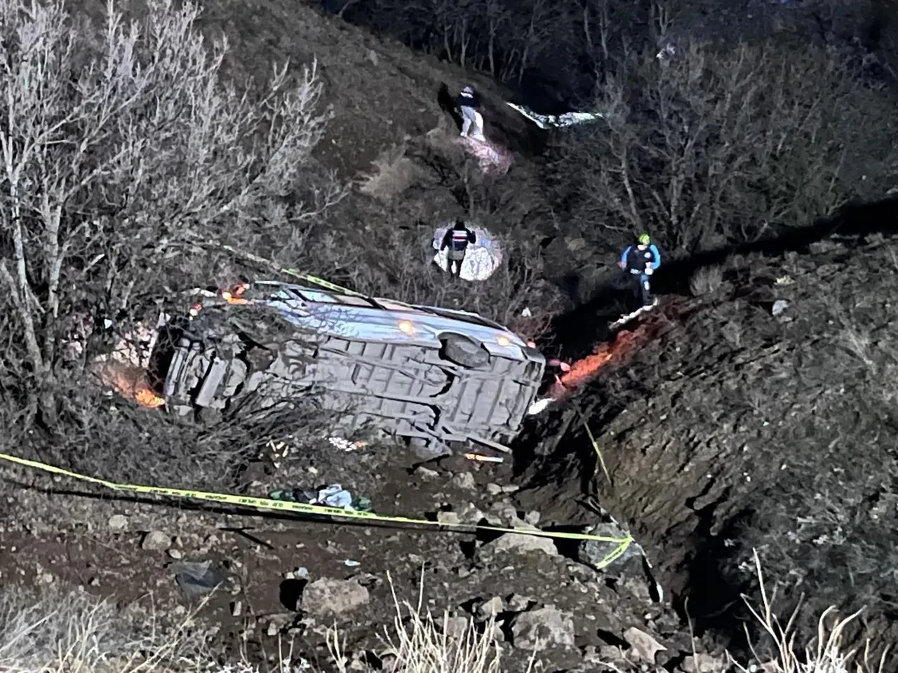 Malatya'da maden işçilerini taşıyan araç devrildi: 2 ölü, çok sayıda yaralı