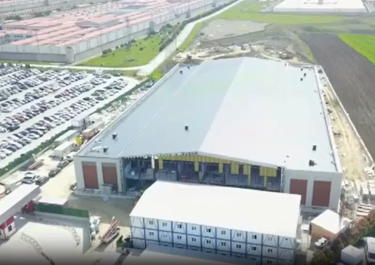 Marmara Cezaevi Kampüsü'ndeki 2 bin 295 kişi kapasiteli yeni duruşma salonunda sona gelindi!