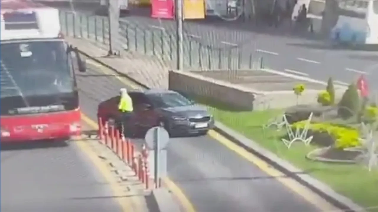 Polisin "dur" ihtarına uymayan CHP'nin otobüs şoförüne ceza