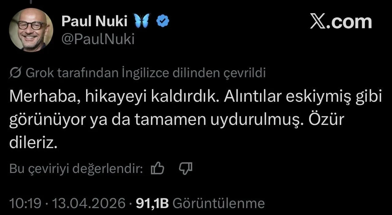 Türkiye'den İngiliz basınına tokat! Yalan haber için özür diledi