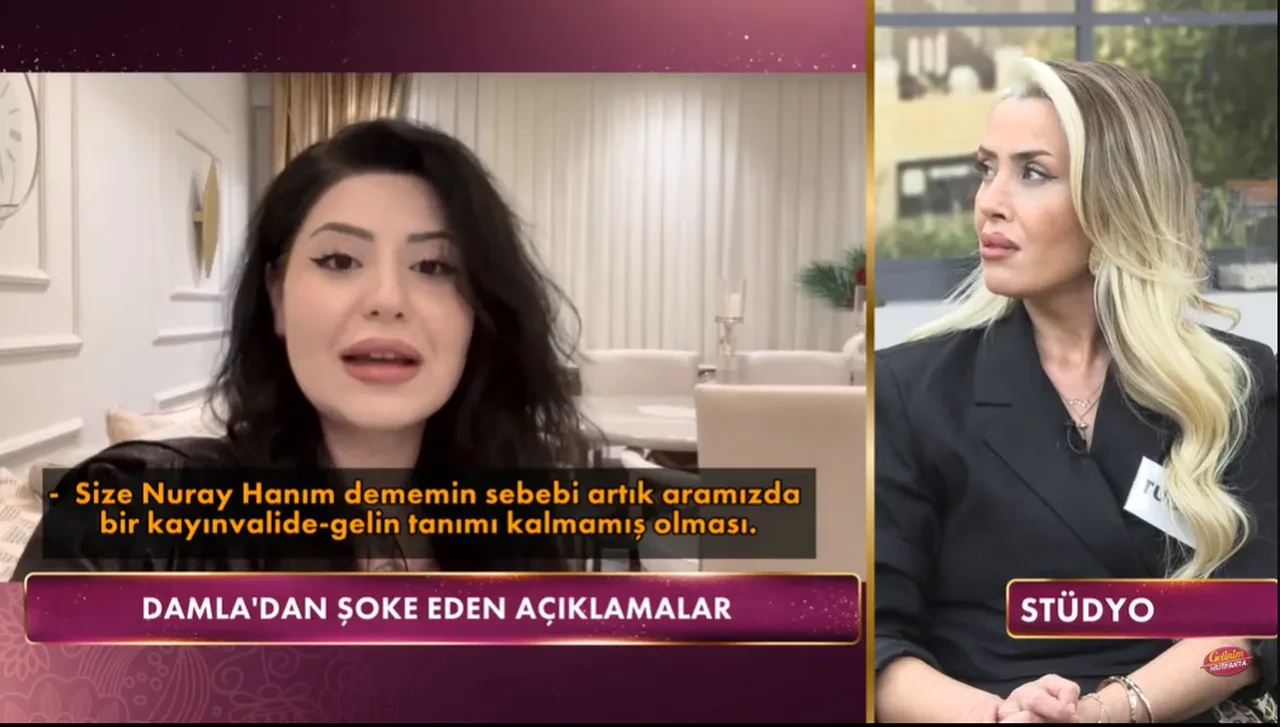 Gelinim Mutfakta Nuray'ın gelininden şoke eden açıklamalar! Damla Saçıkara Tuğba ve kaynanaya zehir zemberek sözlerle yüklendi