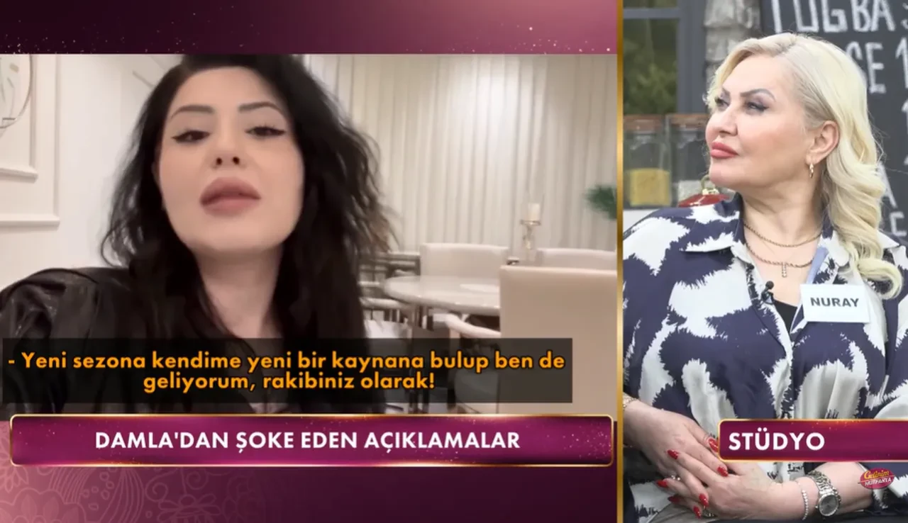 Gelinim Mutfakta Nuray'ın gelininden şoke eden açıklamalar! Damla Saçıkara Tuğba ve kaynanaya zehir zemberek sözlerle yüklendi
