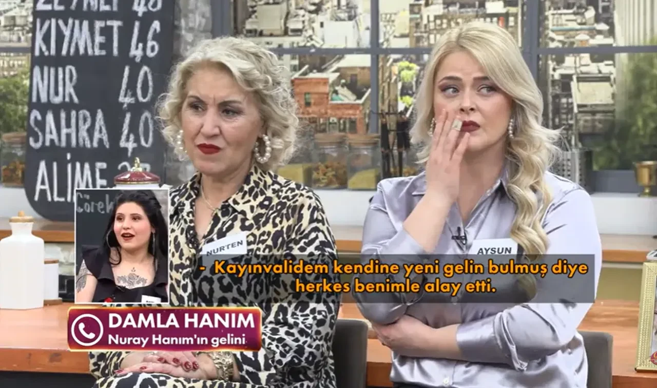 Gelinim Mutfakta Nuray'ın gelininden şoke eden açıklamalar! Damla Saçıkara Tuğba ve kaynanaya zehir zemberek sözlerle yüklendi