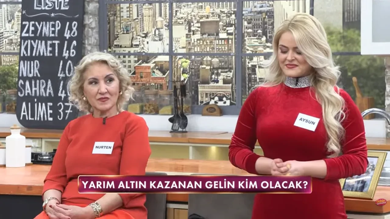 gelinim mutfakta yarım altın