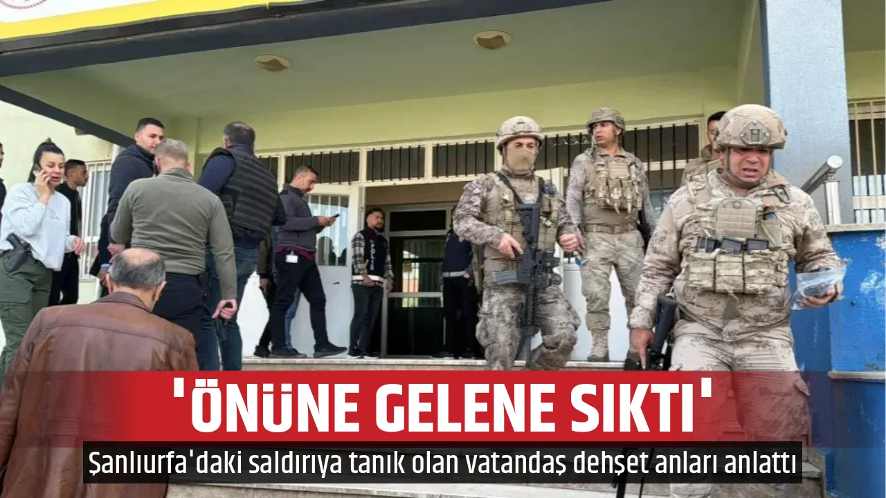 'ÖNÜNE GELENE SIKTI'