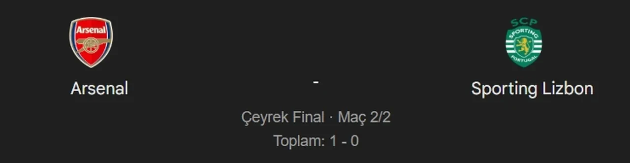 Arsenal Sporting Lizbon hangi kanalda, CANLI nereden izlenir? Maç başlıyor