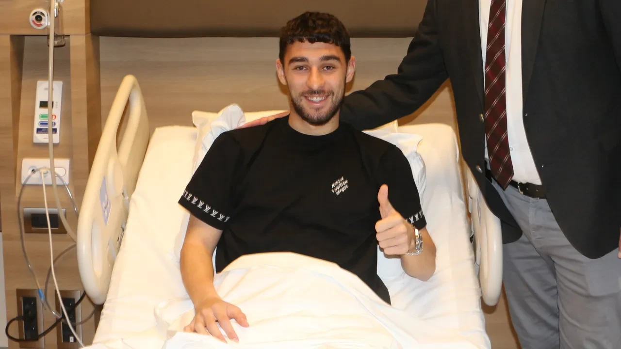 Beşiktaş'ta Kartal Kayra Yılmaz ameliyat oldu