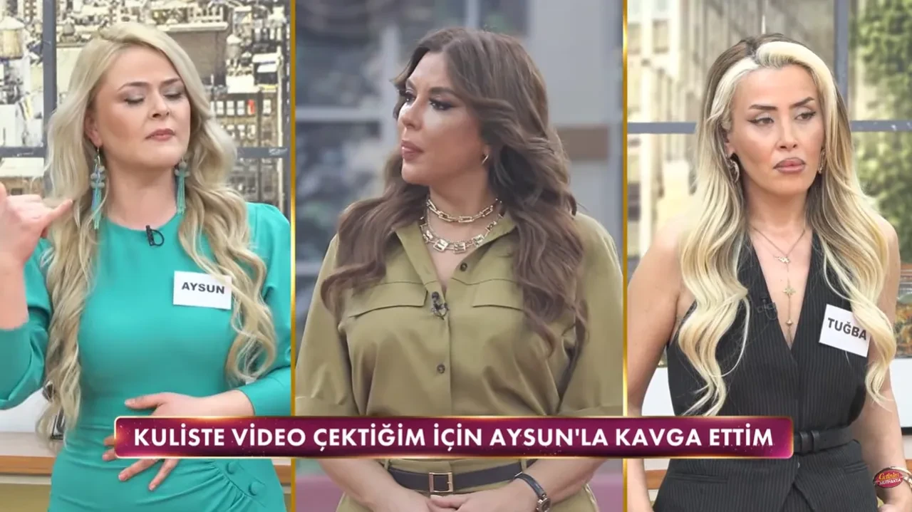 Gelinim Mutfakta Tuğba'nın gizli kaydı kriz yaşattı! Aysun ve Tuğba'dan şok kavga