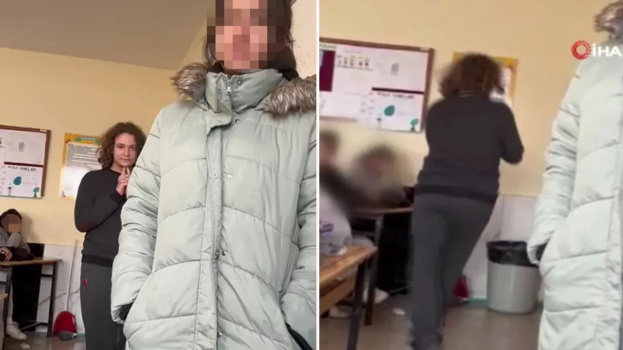 Kahramanmaraş saldırganının sınıftaki görüntüsü ortaya çıktı! Hareketleri katliamın habercisi gibi