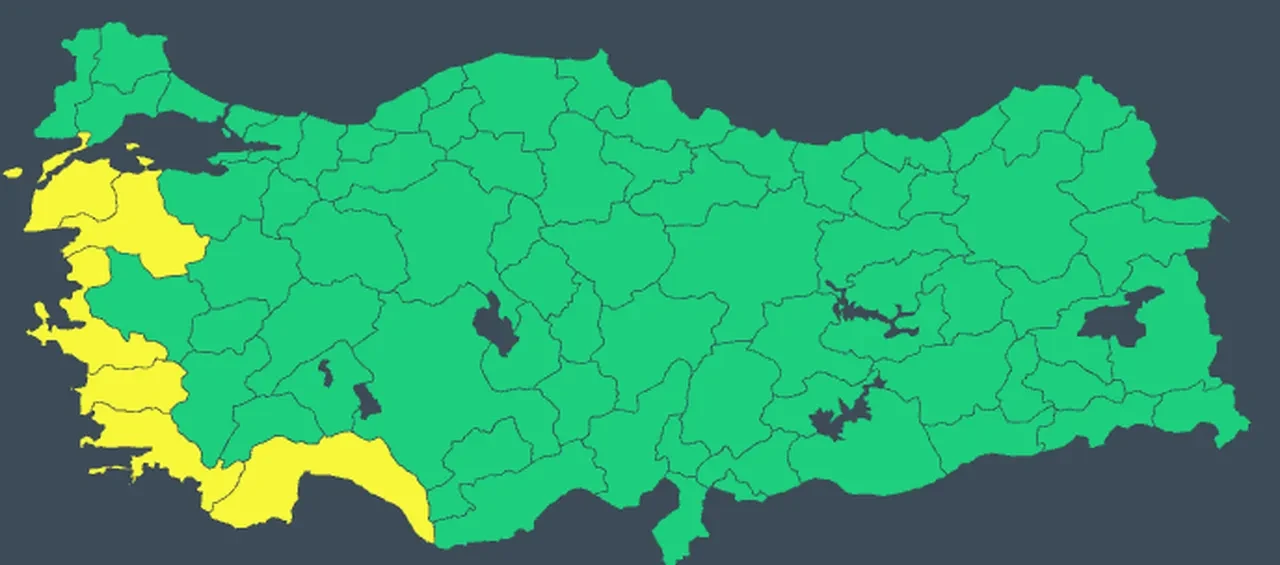 Meteoroloji 6 ili sarı kodla uyardı: Afrika'dan gelen toz bulutuna dikkat!