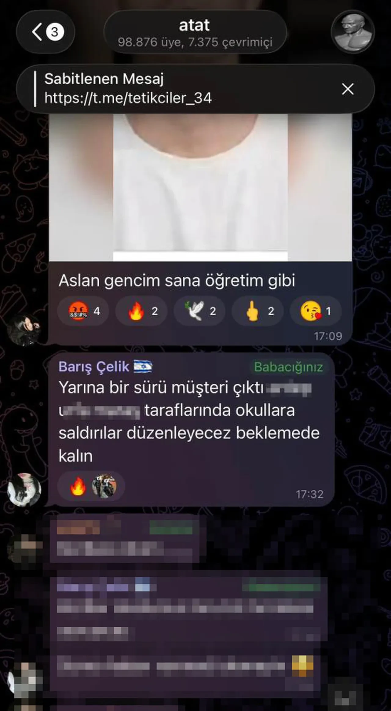 Okul saldırılarının ardından kan donduran mesajlar ortaya çıktı! Yine 'C31K' grubundan tehdit paylaşımları yapıldı