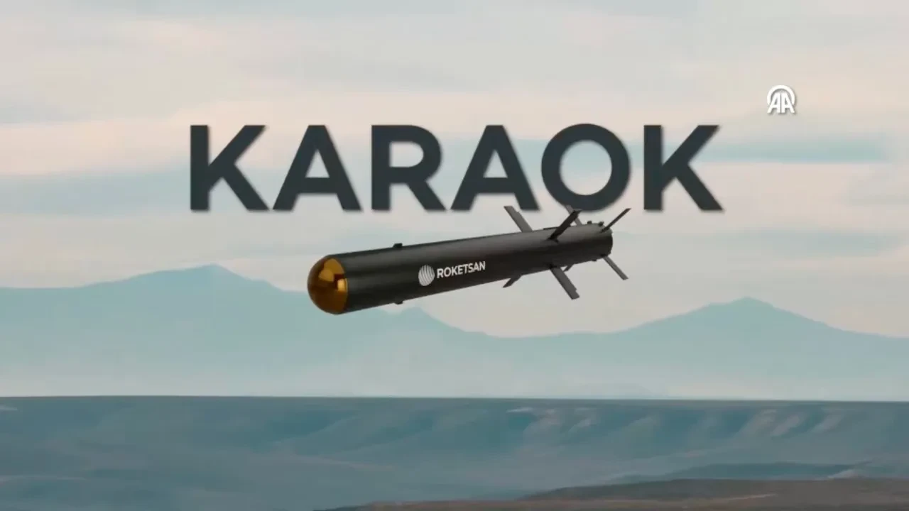 ROKETSAN’ın yerli tanksavarı KARAOK hedefi tam isabetle vurdu