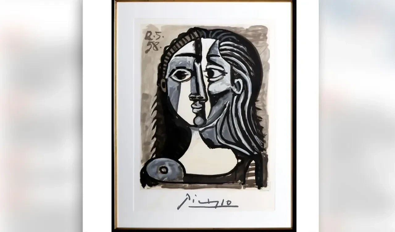 Şanslı kişi sadece 100 euro'ya Pablo Picasso'nun tablosunun sahibi oldu! 