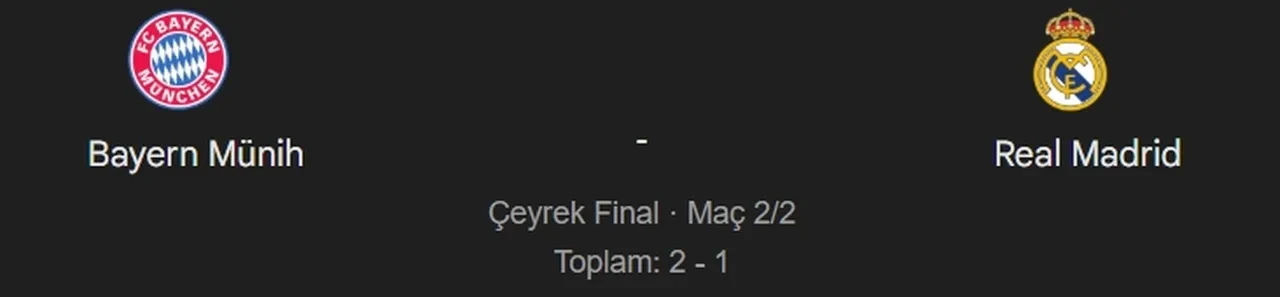 Tabii Spor CANLI nereden izlenir? Bayern Münih Real Madrid maçı başlıyor