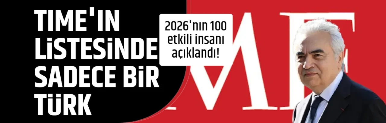 TIME'IN LİSTESİNDE SADECE BİR TÜRK VAR