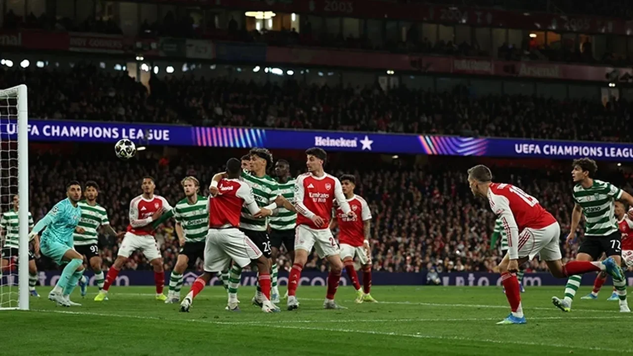 Arsenal Sporting Lisbon maç skoru kaç kaç? Yarı finale sessiz yürüyüş