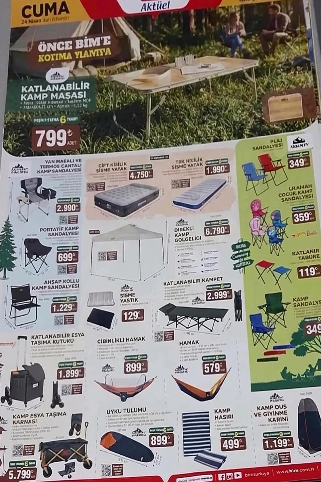 BİM 17-24 Nisan aktüel ürünler kataloğu 2026! Klima çeşitleri, çadır, kamp malzemeleri, termos, tencere geliyor