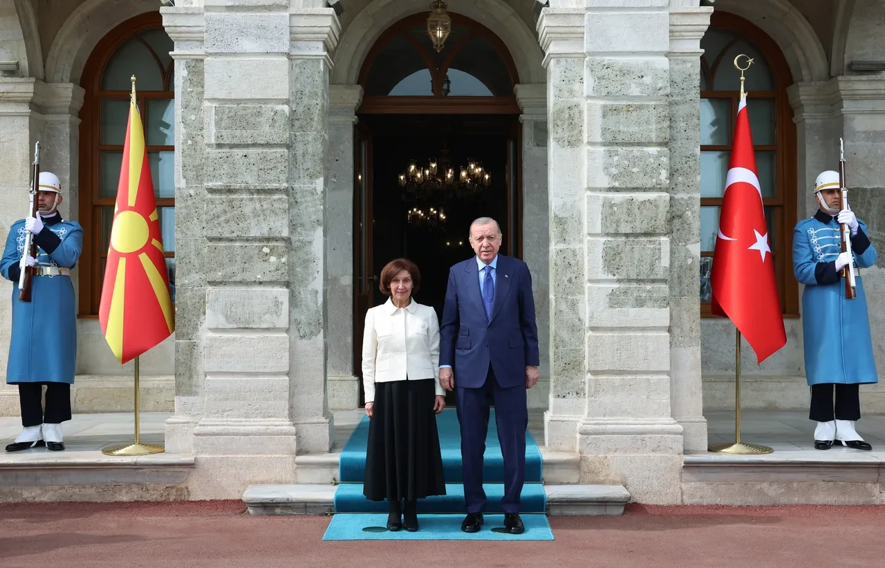 Cumhurbaşkanı Erdoğan'dan Dolmabahçe'de peş peşe kabuller